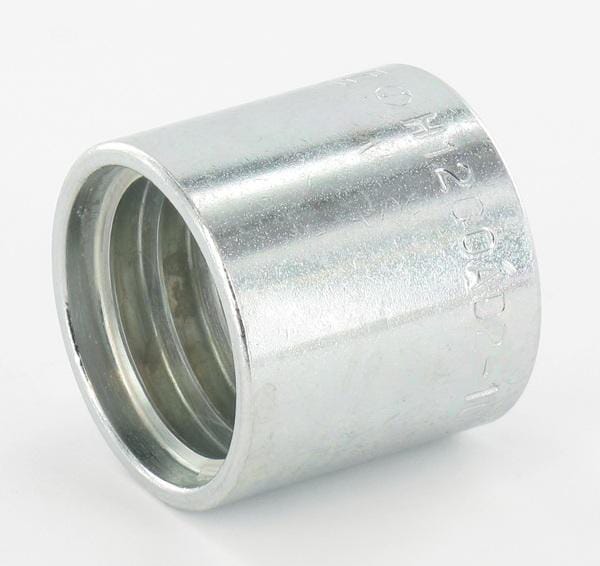 Jupe à sertir Ø33x30,5mm DN16 acier / zingué Alfagomma · réf. SFAD216