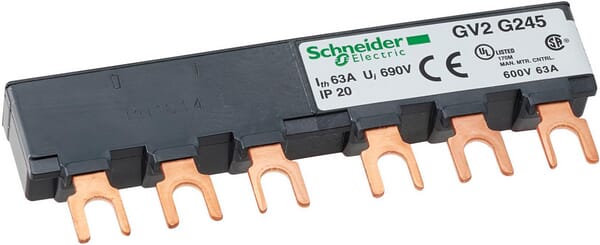 JDB 63A 2x45mm · réf. GV2G245