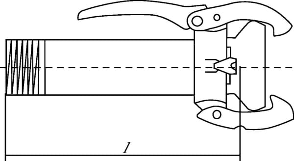Accouplement, filetage femelle 2-1/2" / mâle 2-1/2" adapté à Perrot vue 2