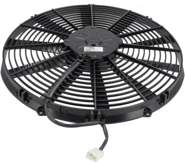 Ventilateur 12V 385 mm aspirant, VA18-AP10/C-41A BT · réf. 30100400