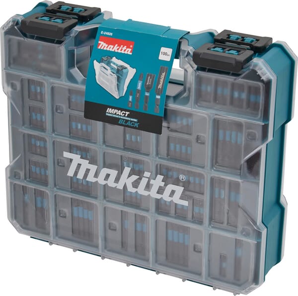 Jeu d'embouts Makita Impact Black, 100 pièces · réf. E24826
