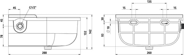 Abreuvoir en plastique avec flotteur S522 vue 4