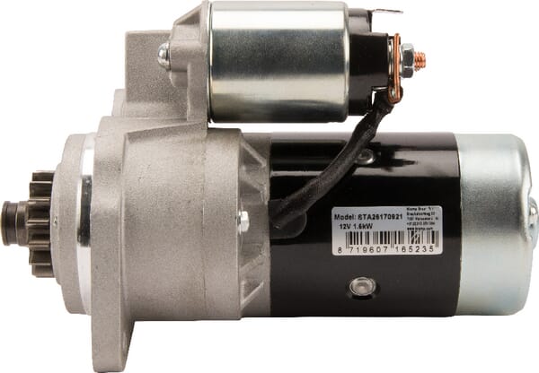 Démarreur 12V 1,6 kW 15 dents, Kramp vue 3