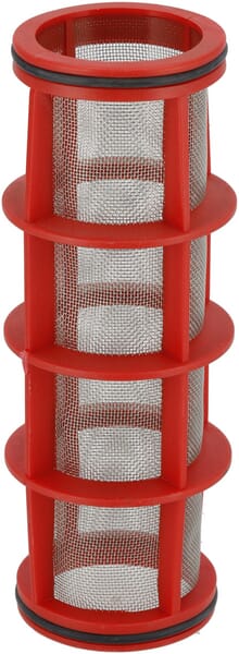 Cartouche filtrante 32 mesh rouge avec joints toriques · réf. K00101062
