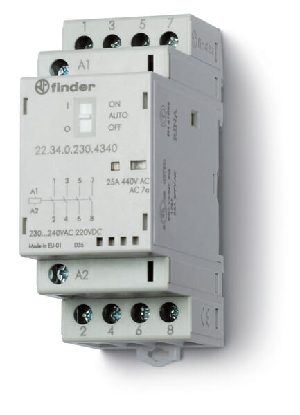 Contacteurs modulaires 25 A · réf. 223400244340