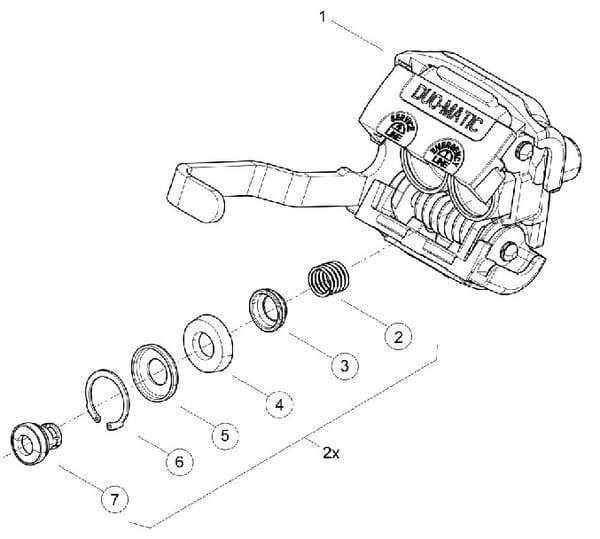 Kit de réparation pour cpl. Ac vue 3