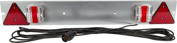 Panneau lumineux LED 12V 1m, câble 12m, prise 7 broches — réf. LA65021KR