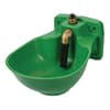 Heatable plastic drinking bowl with pipe valve, HP20, 230 V