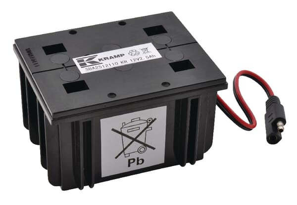Baterie 12 V 2,5 Ah 2,5 A Kramp