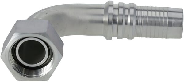 Raccord à sertir 4SH-DN32-1,1/4" BSP-90° · réf. DKRH322090G2