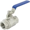 Stainless steel ball valve - Internal thread (BSP) x internal thread (BSP) - Long version