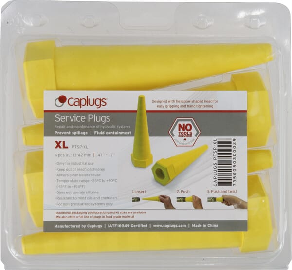 Servisní zátky XL Ø 13 – 42 mm