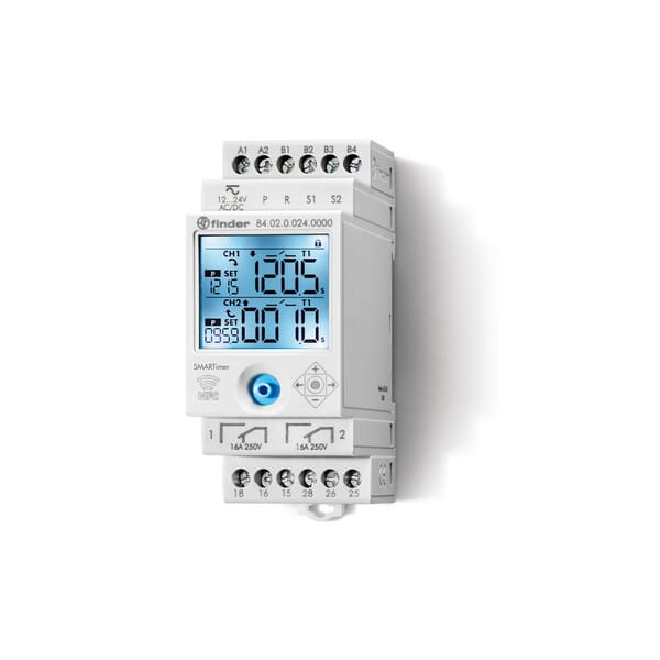 Relais SMARTimer 2W 16A, 12…24V AC/DC · réf. 840200240000