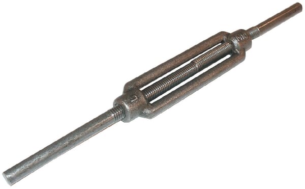 Napínáky - DIN 1480 - se 2 navařovacími konci - otevřené provedení - černé