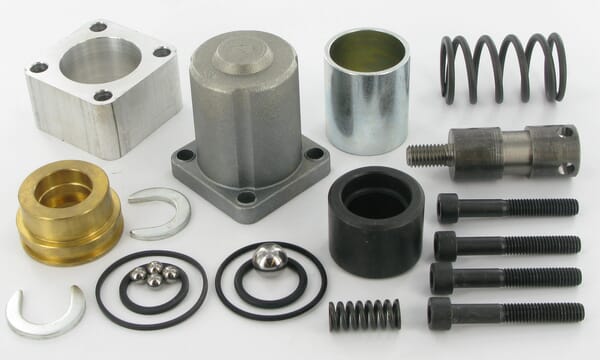 Aretování pro ručně ovládané regulační ventily Walvoil, typ 10 SD