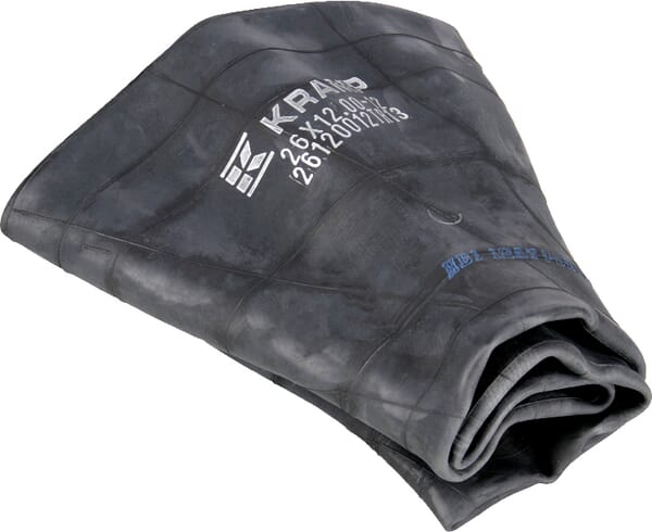 Chambre à air pour jante Ø 12", 26x12.00-12, valve droite TR13, Kramp — réf. 26120012TR13
