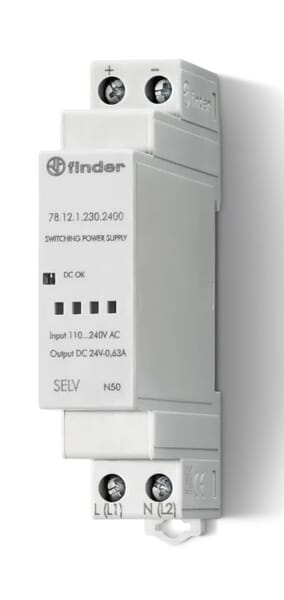 Alimentation à découpage 24V DC 0.5A 12W · réf. 781212302400