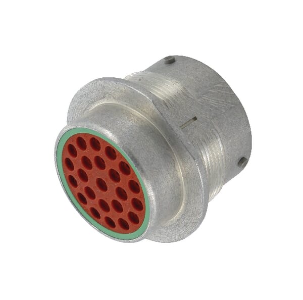 Douille de châssis 23 P. Male HD30 S · réf. DSHD342423PN