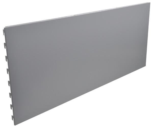 Panneau non perforé 40x100 blanc/alu — réf. 57231104X