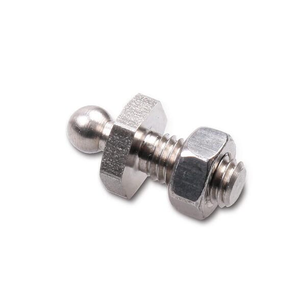 Fixation rapide, parties inférieures, vis filetée incl. écrou, INOX · réf. PL11468