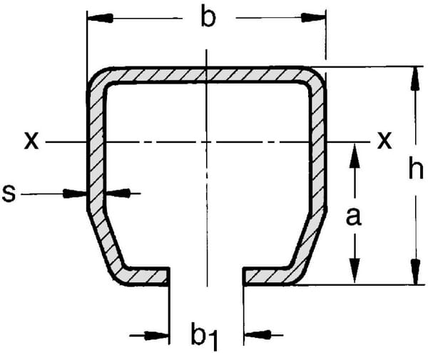 Rail 48,5x43,5x3,2mm Gr.2 vue 2