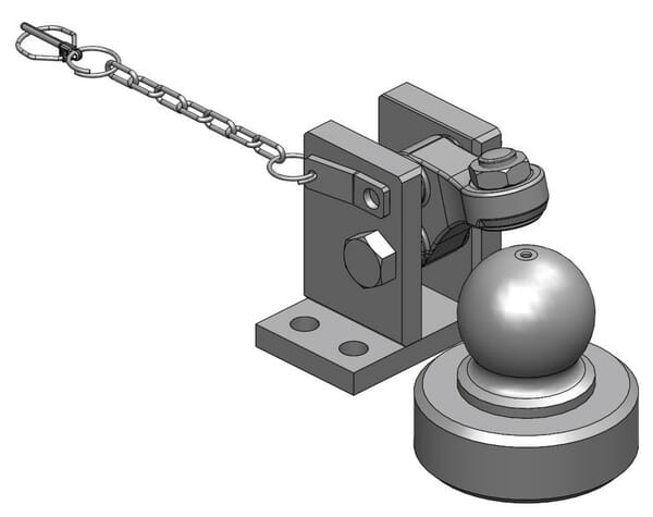 Verrouillage et boule K80 vue 2