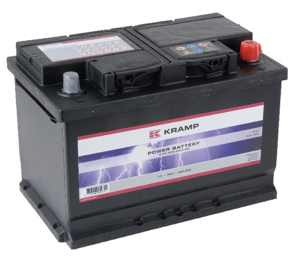 Batterie 12V 70Ah 640A Kramp — réf. 570409064KR