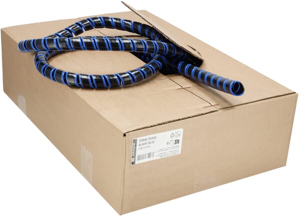 Spirálový chránič černo/modrý 13-18 25m