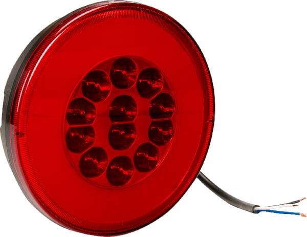 Feu arrière LED rond anti-brouillard universel — réf. LA45045
