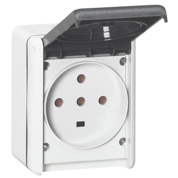 Prise 3P+T+N étanche 32A Plexo · réf. LEG055877