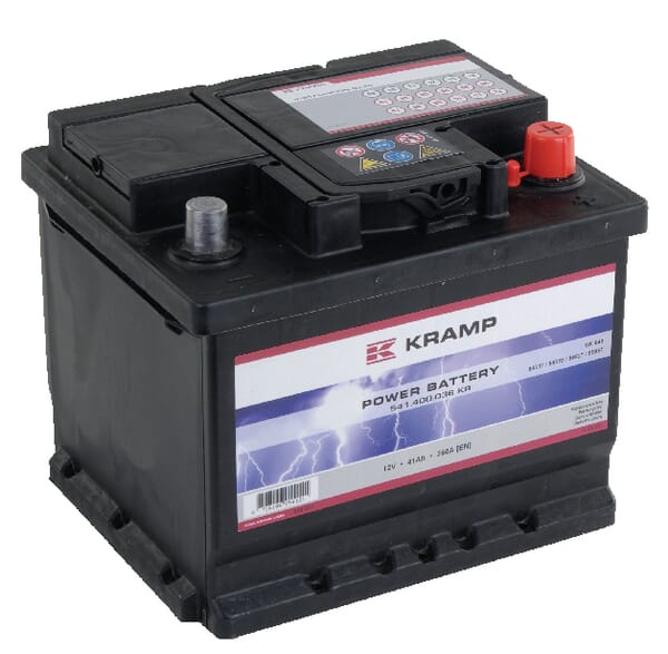 Batterie 12V 41Ah 360A Kramp — réf. 541400036KR