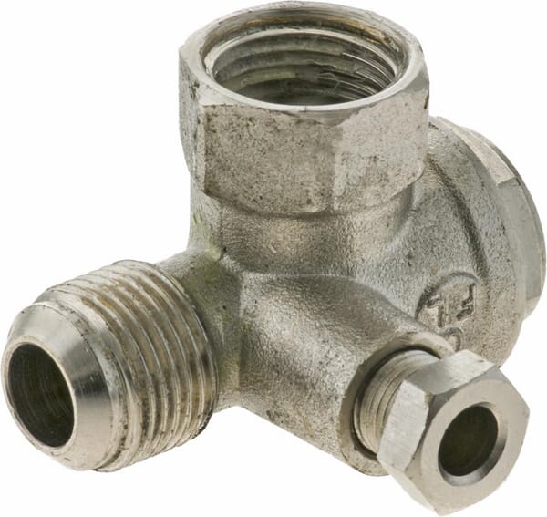 Úhlový zpětný ventil