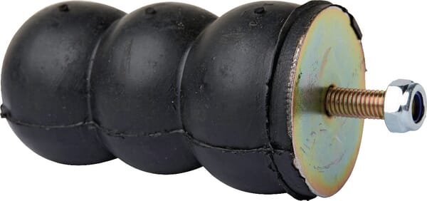 Pryžový tlumič pro setřásadlo