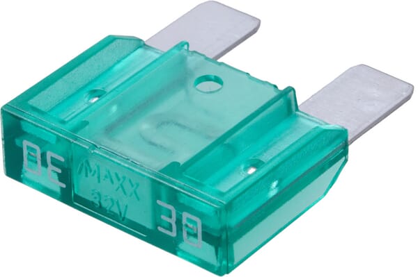 Fusible lame maxi 32V 30A longueur 34,3mm vert pack 10x iMaXX · réf. SI20191