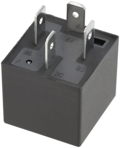 Mini relais 12V, normalement ouvert, 40A, sans support vue 2