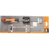 Chainsaw file set with guide jig, Bahco