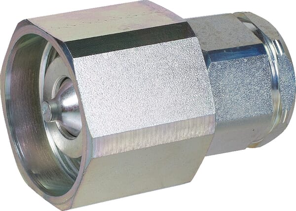 Raccord à vis, 1 filetage mâle x 3/4 filetage femelle, HEX — réf. SKSM25C16HEX