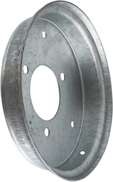 Demi-jante droite 400 x 8" PZK · réf. 12525211010111
