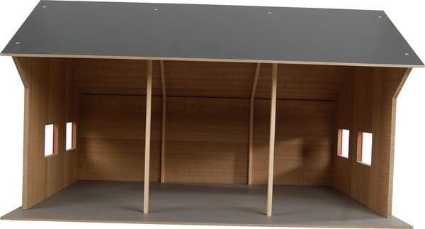 Hangar agricole pour 3 véhicules 1:16 — réf. 610260