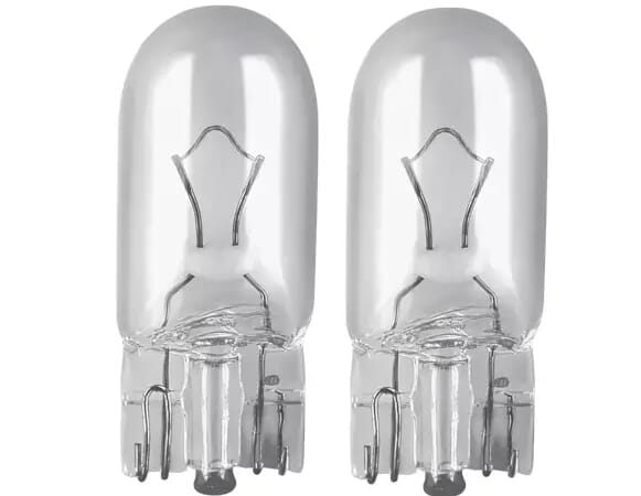 Ampoules 2825-2BL W5W 12VW2.1X9.5D BLI (x2) — réf. 4062172395885
