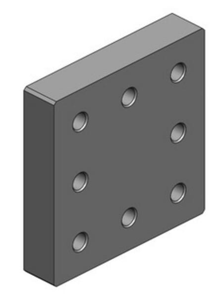 Plaque à souder vue 2