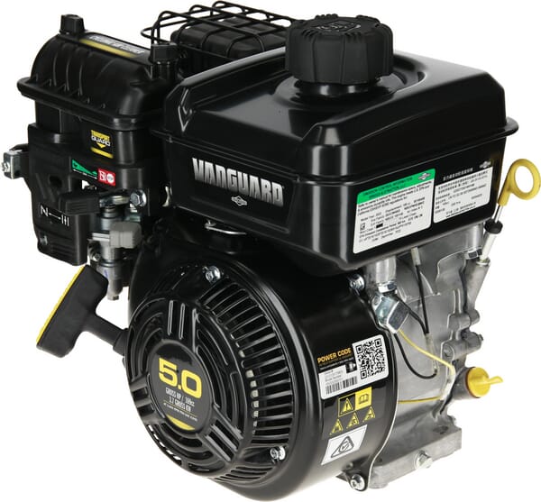 B&S 1-cyl 5,0hk Ø20 mmx50mm PTO - Vaaka-Akseli Moottorit - 10V3320007F1 - 3