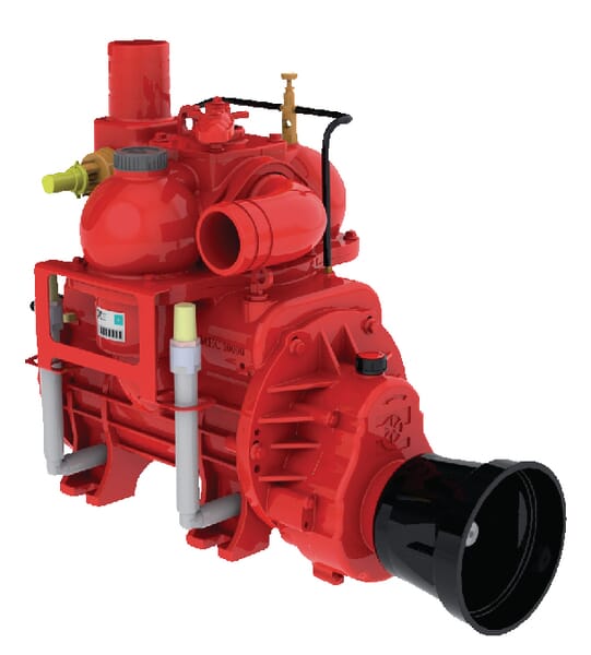 Pompe à vide standart anti horaire lubrification automatique+Ballast B.P. — réf. MEC9000AB