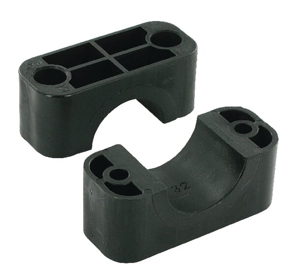 Demi-coq. noire lisse A5 32mm · réf. RS911532PAG