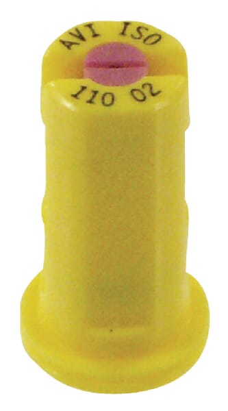 Buse à injection d'air AVI 110° 2 jaune céramique Albuz  ZNT · réf. AVI11002