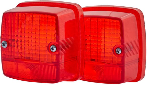 Cabochon rouge Hella — réf. 9EL115003035