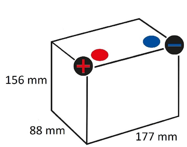 Käynnistysakku Varta 12V 18Ah 250A - Auton Akut ja Ajoneuvoakut - 518902025I314PS - 5