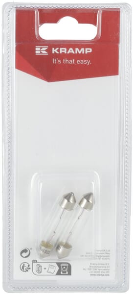 Ampoule 12V x 10W, SV8.5 (2) — réf. KRGL122110P02B