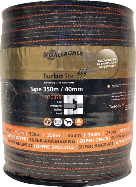 Ruban TurboStar 40mm terra 350 — réf. 070879GAL