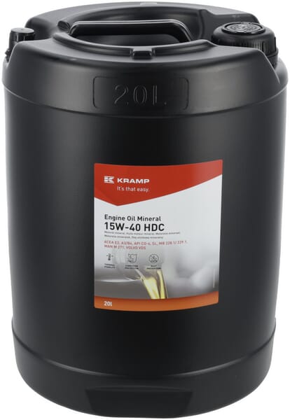 Motorový olej minerální 15W-40 HDC 20 l